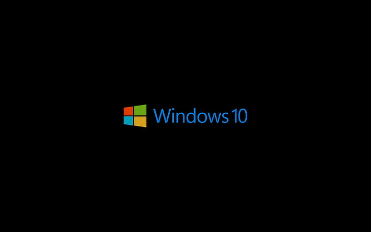 Обои для рабочего стола Microsoft Windows 10 - высокое качество, логотип Windows 10, HD обои