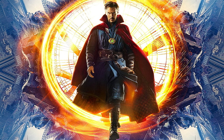 Doctor Strange Movie Poster, Benedict Cumberbatch, Movies, Hollywood Movies, hollywood, 2016, superhero, HD wallpaper