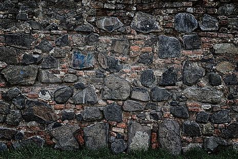 background, brick, hdr, old, old wall, retaining wall, stone, stone wall, stones, structure, texture, wall, HD wallpaper HD wallpaper