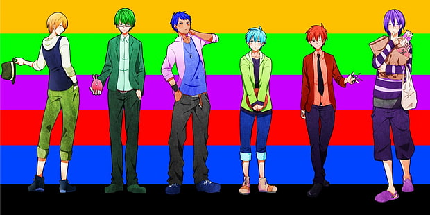 Anime, Kurokos Basketball, Kiseki no Sedai, HD-Hintergrundbild HD wallpaper