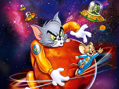 Tom und Jerry Zeichentrickfilm, Tom, Jerry, Zeichentrickfilm, HD-Hintergrundbild HD wallpaper
