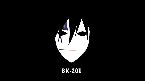 Anime, dunkler als schwarz, BK-201, Hei (dunkler als schwarz), Maske, HD-Hintergrundbild HD wallpaper