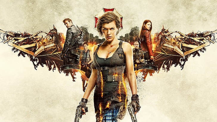 Resident Evil: The Final Chapter, Tapety HD