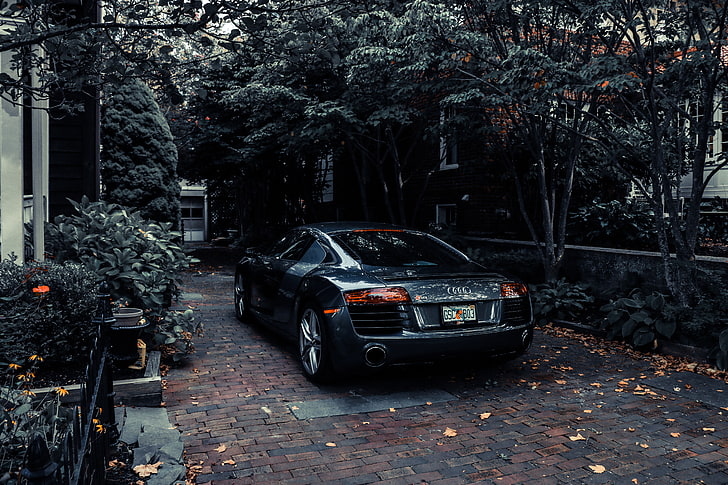 car, Audi, r8, HD wallpaper