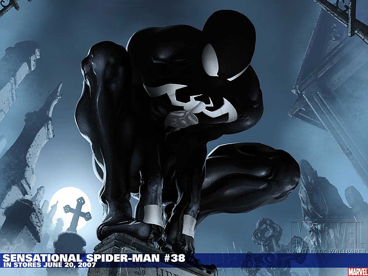 Обои Marvel Spider-Man Venom, Человек-паук, HD обои