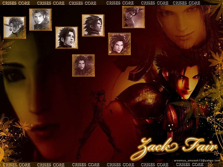 Final Fantasy, Crisis Core: Final Fantasy VII, Zack Fair, HD wallpaper