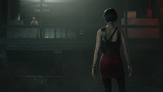 искусство видеоигры, персонажи видеоигры, ада вонг, Resident Evil 2 Remake, Resident Evil 2, Resident Evil, HD обои HD wallpaper