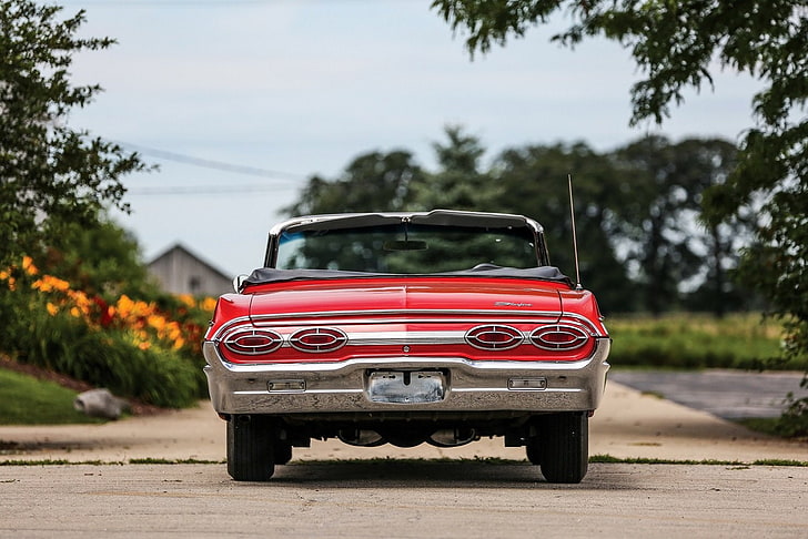 1962, cars, classic, convertible, oldsmobile, starfire, HD wallpaper