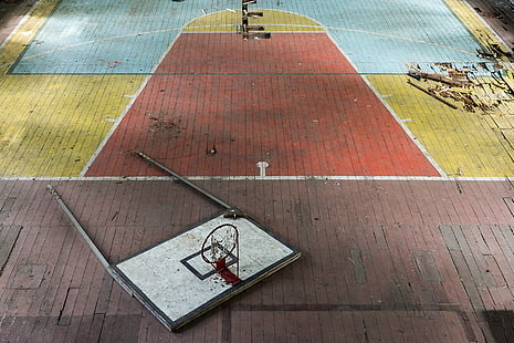 sport, boisko do koszykówki, Tapety HD HD wallpaper