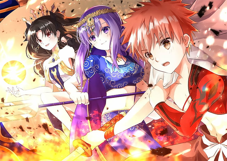 Fate Series, Fate/Grand Order, Ishtar (Fate/Grand Order), Parvati (Fate/Grand Order), Sengo Muramasa, HD wallpaper