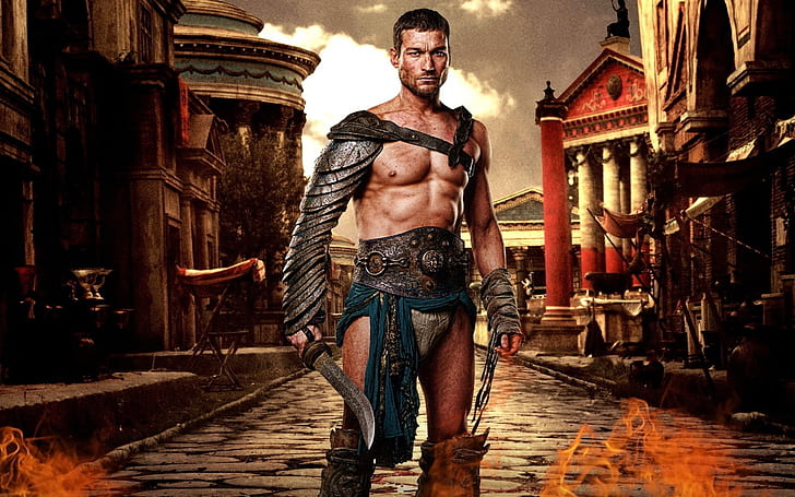 spartacus tv series andy whitfield rip muscle 1920x1200  Entertainment TV Series HD Art , tv series, Spartacus, HD wallpaper
