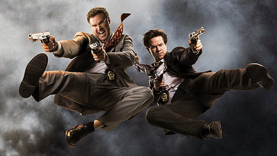 Película, The Other Guys, Mark Wahlberg, Will Ferrell, Fondo de pantalla HD HD wallpaper