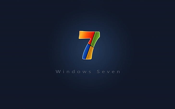 Interesting Blue Windows 7, microsoft, Windows 7, HD wallpaper