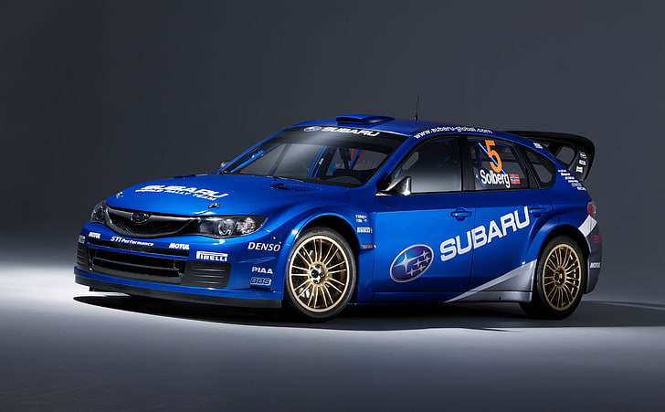 Subaru Impreza, biru Subaru Impreza WRX STi hatchback, Mobil, Subaru, Impreza, Wallpaper HD