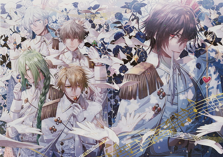 Anime, Amnesia, Ikki (Amnesia), Kent (Amnesia), Otome Game, Shin (Amnesia), Toma (Amnesia), Ukyo (Amnesia), HD wallpaper