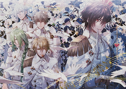 Anime, Amnesia, Ikki (Amnesia), Kent (Amnesia), Otome-Spiel, Shin (Amnesia), Toma (Amnesia), Ukyo (Amnesia), HD-Hintergrundbild HD wallpaper