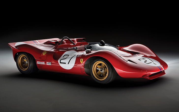 Ferrari Classic Car Classic Race Car HD, автомобили, кола, състезание, класика, ферари, HD тапет