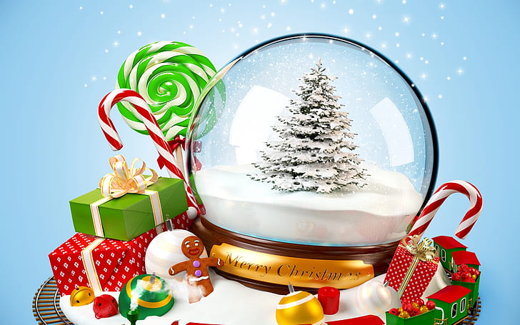 Mainan Natal, mainan, hadiah natal, hiasan natal, 2014 natal, Wallpaper HD