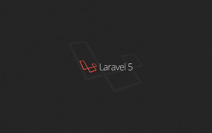 Laravel 5 nakładka tekstowa z czarnym tłem, Laravel, prosta, kod, programowanie, PHP, ciemna, Tapety HD