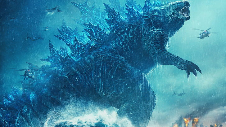 Film, Godzilla: Raja Para Monster, Godzilla, Wallpaper HD