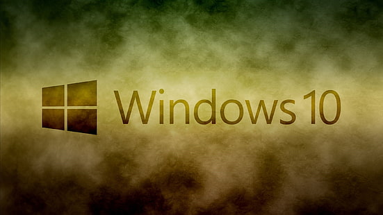 Logo systemu Windows 10, tło białe chmury, tapeta systemu Windows 10, Windows, 10, system, logo, biały, chmury, tło, Tapety HD HD wallpaper