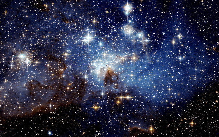 constellation of stars, space, HD wallpaper