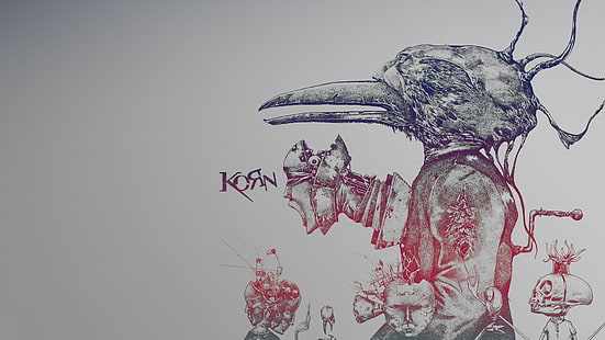 metalband, Korn, HD tapet HD wallpaper
