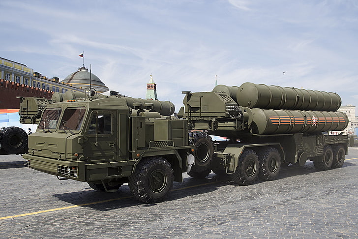 holiday, victory day, parade, red square, complex, S-400, anti-aircraft missile, HD wallpaper