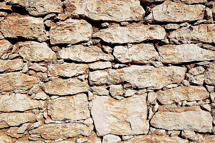 rock formation, wall, stone, texture, brown, HD wallpaper
