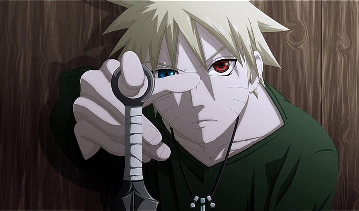 Naruto papel de parede digital, meninos anime, Naruto Shippuuden, punhal, Uzumaki Naruto, anime, HD papel de parede