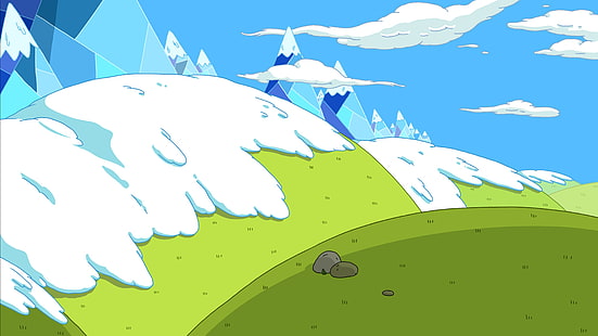Adventure Time, tecknad film, animationsbakgrunder, HD tapet HD wallpaper