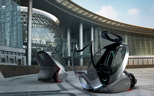 GM EN V Concept Future Car, konsept, gelecek, diğer otomobiller, HD masaüstü duvar kağıdı HD wallpaper