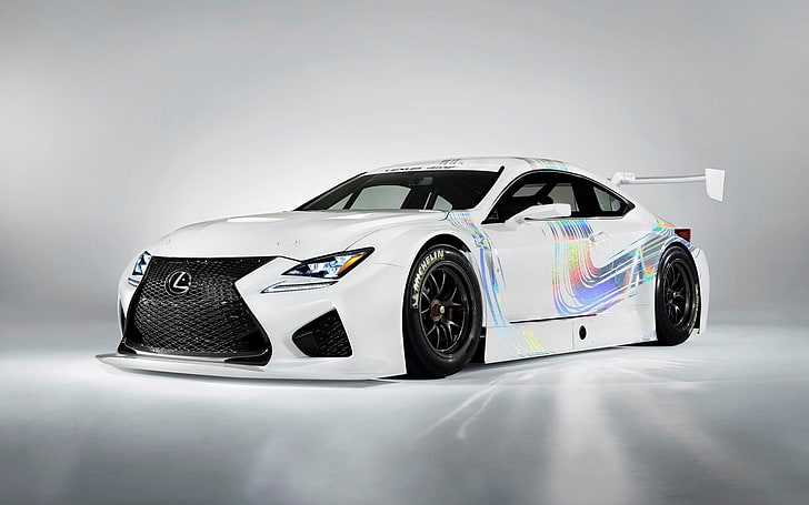 carro, Lexus, carros-conceito, Lexus RC-F GT3 Concept, Lexus RC F, HD papel de parede