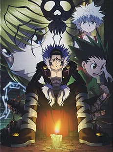 chłopcy z anime, anime, Kurapika, Killua Zoldyck, Hunter x Hunter, Tapety HD HD wallpaper