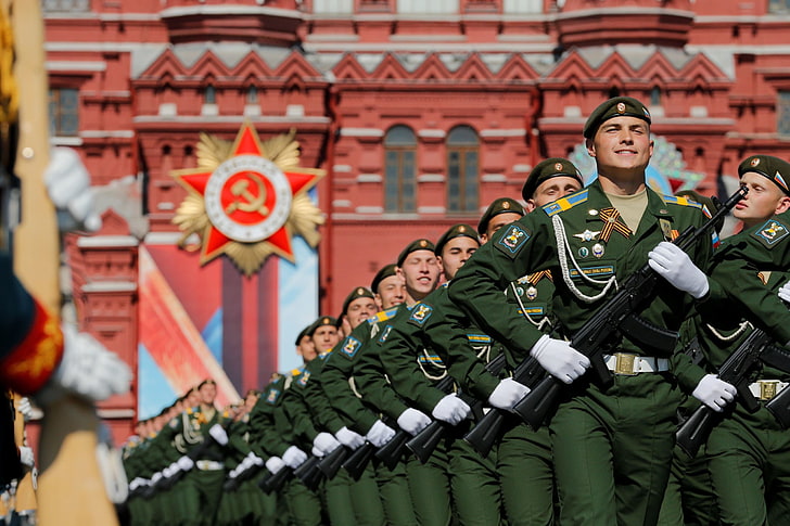 holiday, victory day, red square, May 9, HD wallpaper