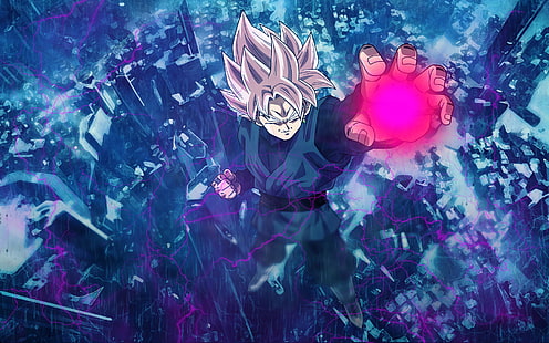 Black Goku Hintergrundbild, Dragon Ball, Dragon Ball Super, Schwarz (Dragon Ball), Black Goku, HD-Hintergrundbild HD wallpaper