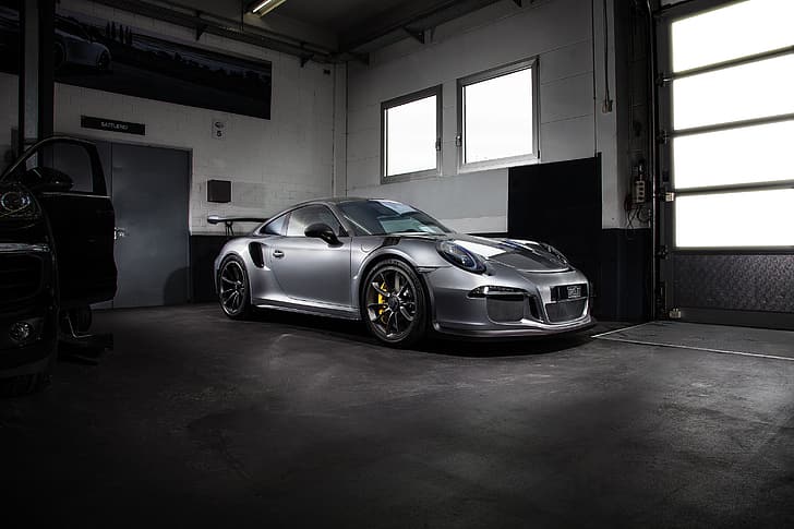coupe, 911, Porsche, Black, GT3, TechArt, HD wallpaper