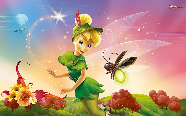 Tinker Bell and The Lost Treasure Cartoon Art Pictures Desktop Hd Wallpaper for Mobile Phones Tablet and Laptop 1920 × 1080, HD тапет