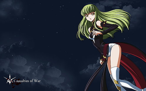 Code Geass, Anime, Anime Girls, C.C., HD-Hintergrundbild HD wallpaper