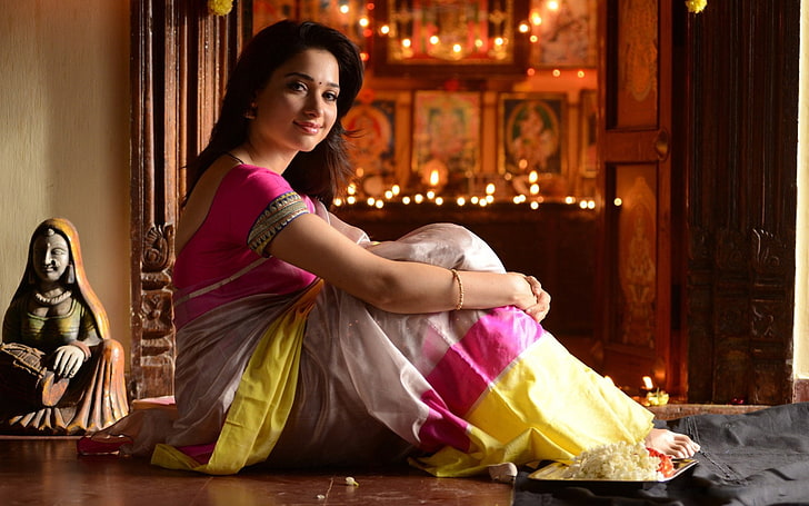 Actresses, Tamannaah Bhatia, HD wallpaper
