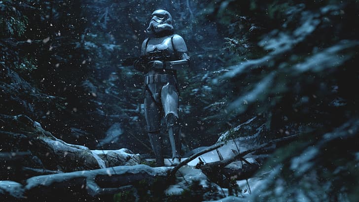 Star Wars งานศิลปะ ศิลปะดิจิตอล นิยายวิทยาศาสตร์ Storm Troopers Stormtrooper, วอลล์เปเปอร์ HD