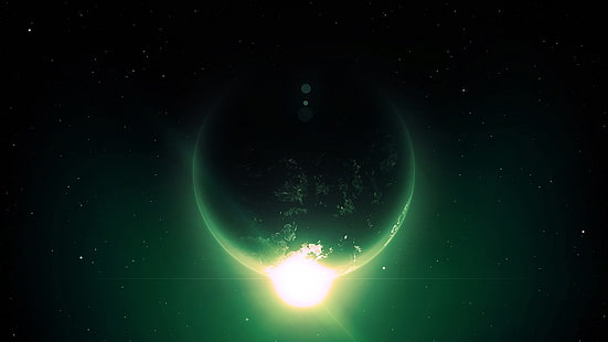 Sonnenfinsternis, Lenovo, Raum, HD-Hintergrundbild HD wallpaper