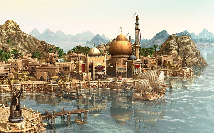 วิดีโอเกม Anno Age Of Empires III, วอลล์เปเปอร์ HD