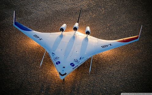 pesawat terbang, Boeing X-48, Boeing, NASA, pesawat, kendaraan, Wallpaper HD HD wallpaper