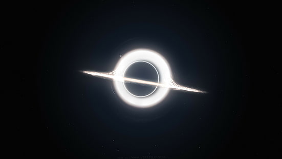 interstellarer film schwarze löcher raum dunkel, HD-Hintergrundbild HD wallpaper