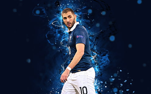 Soccer, Karim Benzema, French, HD wallpaper HD wallpaper