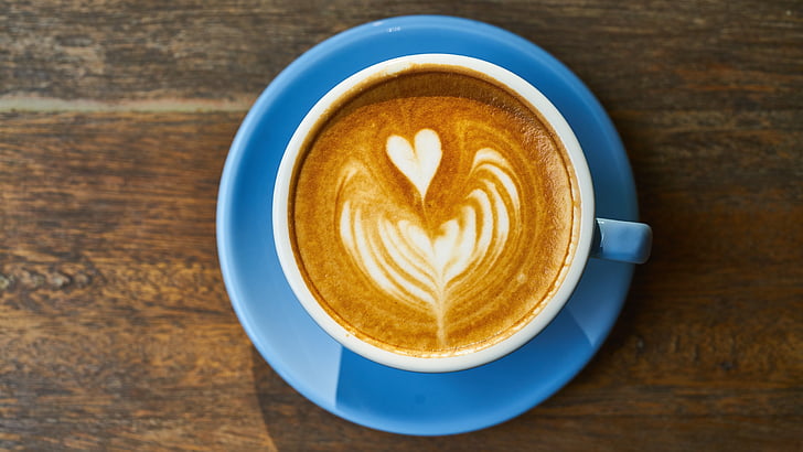 8k, coffee, 8k uhd, cappuccino, cup, coffee cup, espresso, drink, caffeine, latte, good morning, HD wallpaper