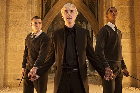 Harry Potter, Harry Potter y las Reliquias de la Muerte: Parte 2, Draco Malfoy, Fondo de pantalla HD HD wallpaper