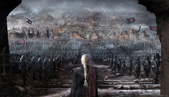  TV Show, Game Of Thrones, Daenerys Targaryen, HD wallpaper HD wallpaper