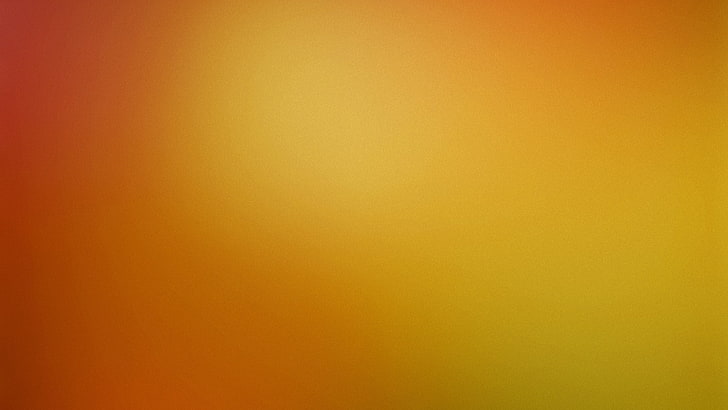 simple, orange, yellow, minimalism, gradient, HD wallpaper